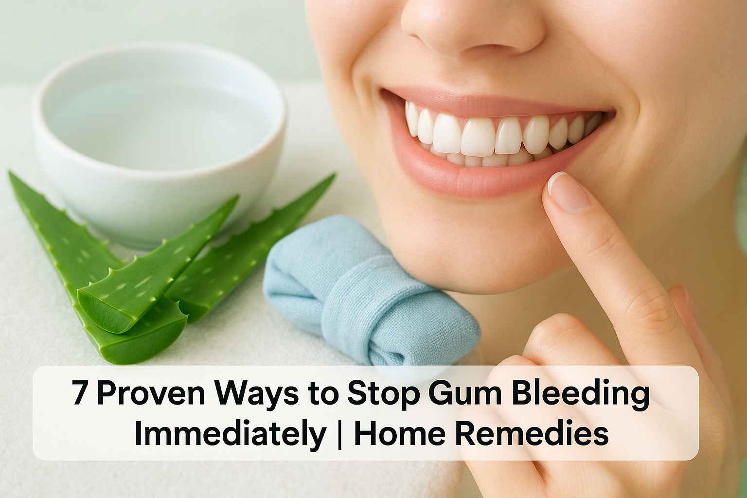 7 Proven Ways How to Stop Gum Bleeding Immediately Home Remedy | how to stop gum bleeding immediately at home naturally