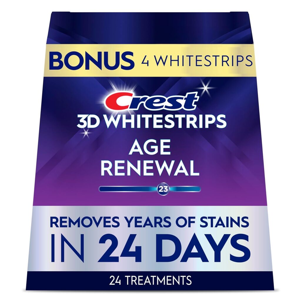 Crest 3D Whitestrips Professional Effects Plus, 3D White, Teeth Whitening Strip Kit