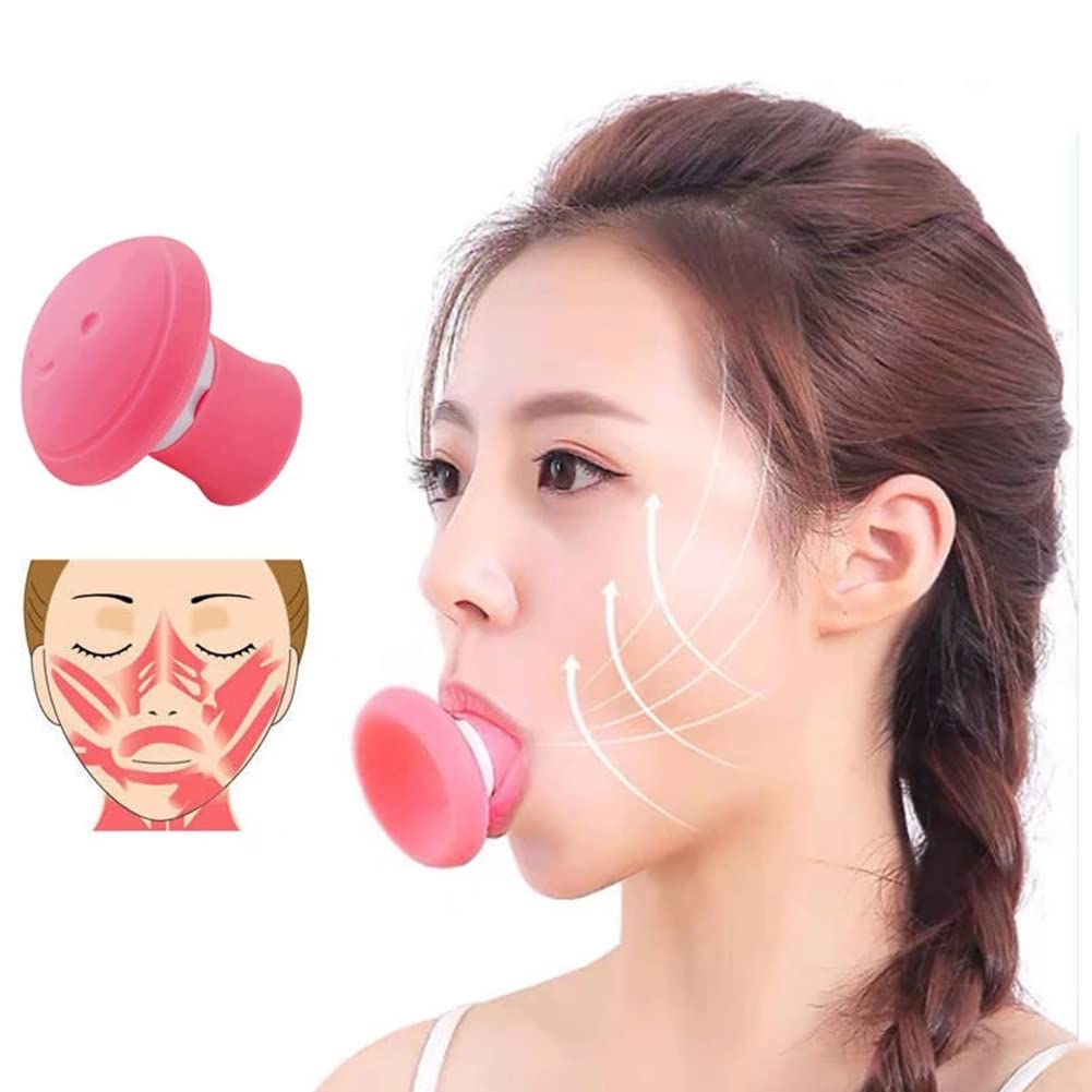 Face Exerciser, Facial Yoga for Skin Tighten Firm, Jaw Exerciser, Double Chin Breathing Exercise Device
