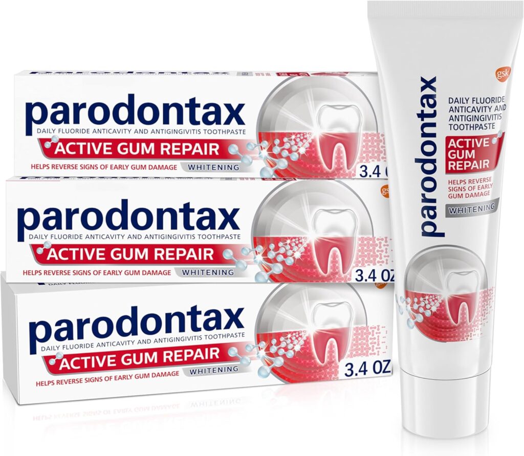 Parodontax Active Gum Repair Whitening Toothpaste for Bleeding Gums