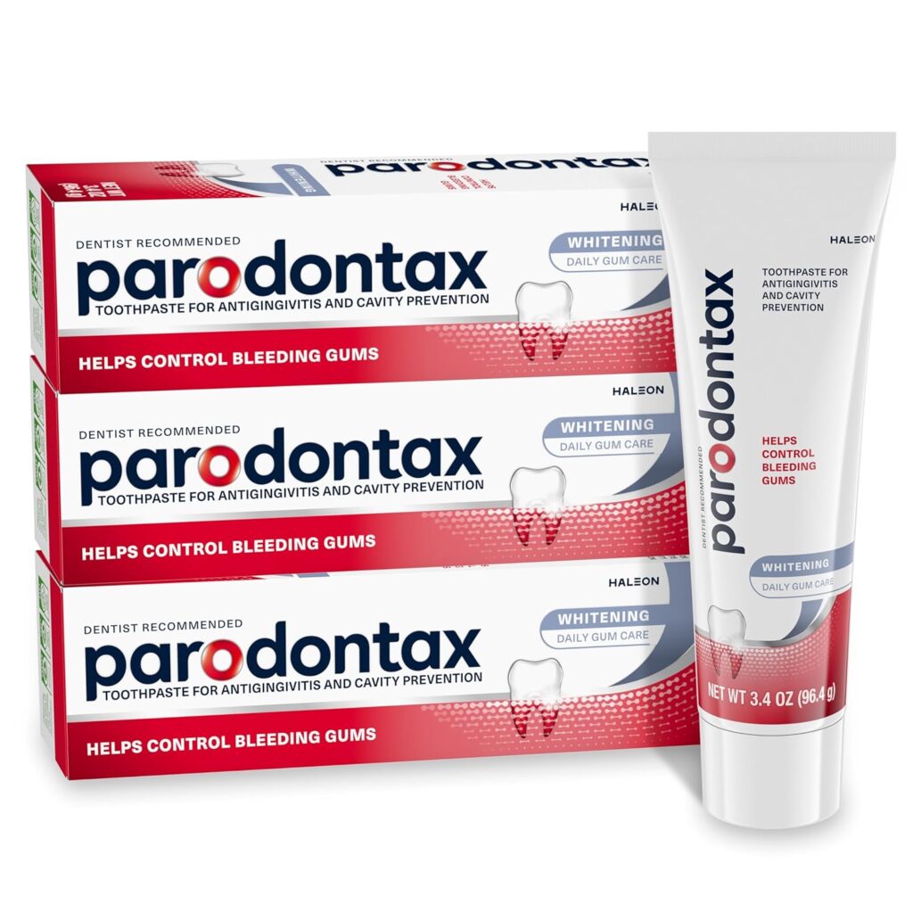 Parodontax Teeth Whitening Toothpaste To Help Bleeding Gums
