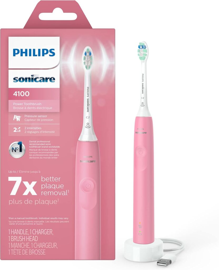Philips Sonicare 4100 Rechargeable Electric Toothbrush | gum health remedies