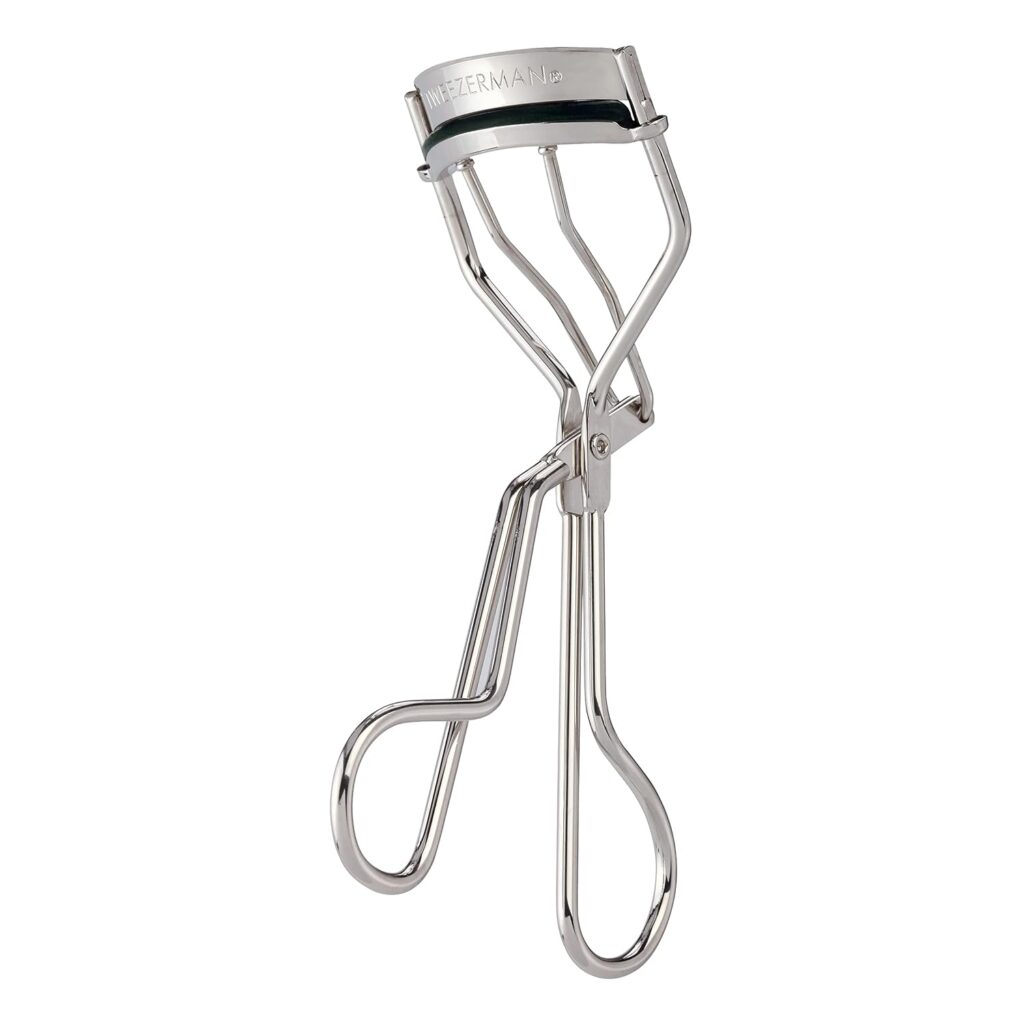 Tweezerman Classic Eyelash Curler Model No. 1034-R, Stainless Steel | heated eyelash curler for long lashes