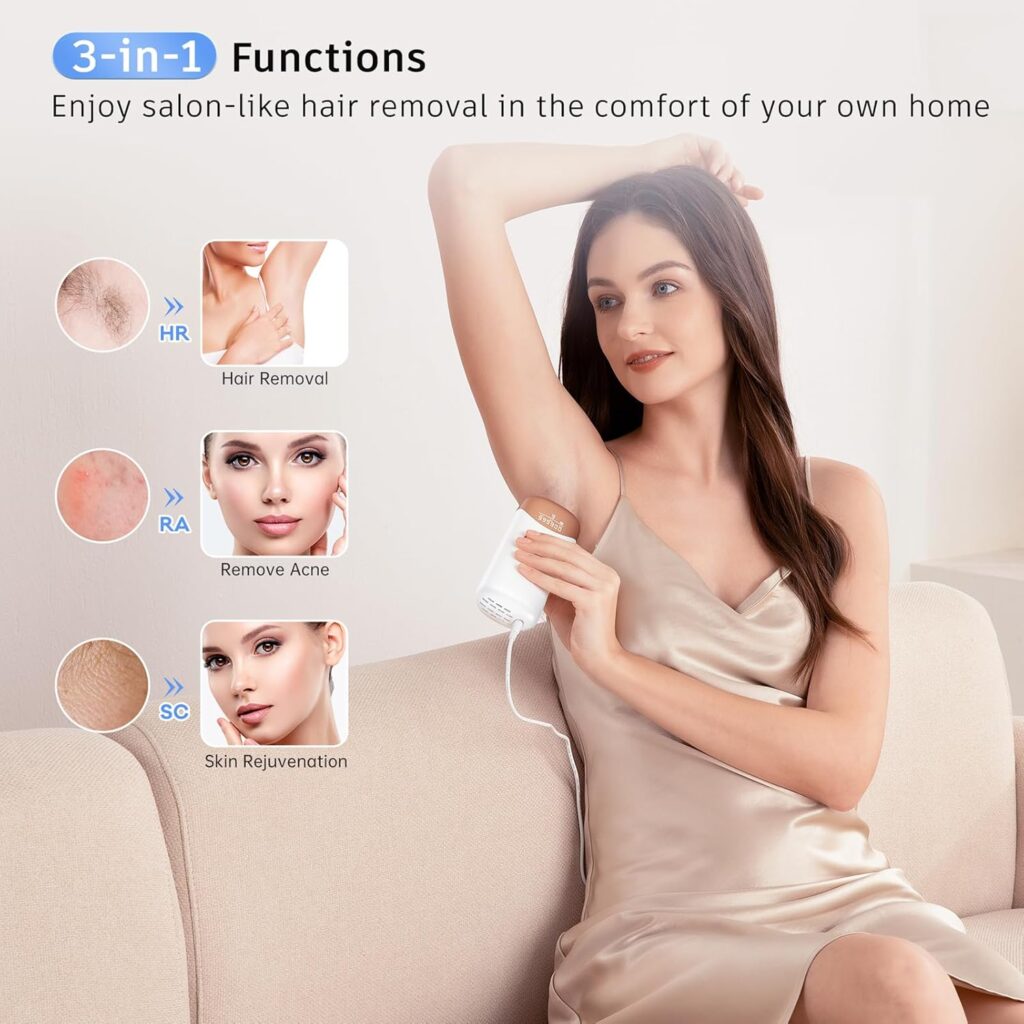 Laser Hair Removal with 5℃ Ice Cooling | womenluxlife.com